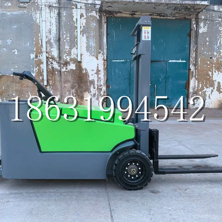 湖南省小型电动叉车1吨2吨步行站驾式电瓶堆高充电装卸车液压升降车铲车